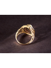 Золотое кольцо с Болдер Опалом