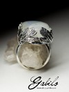 Перстень с лунным камнем адуляром