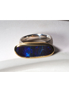 Крупное серебряное кольцо с Болдер Опалом