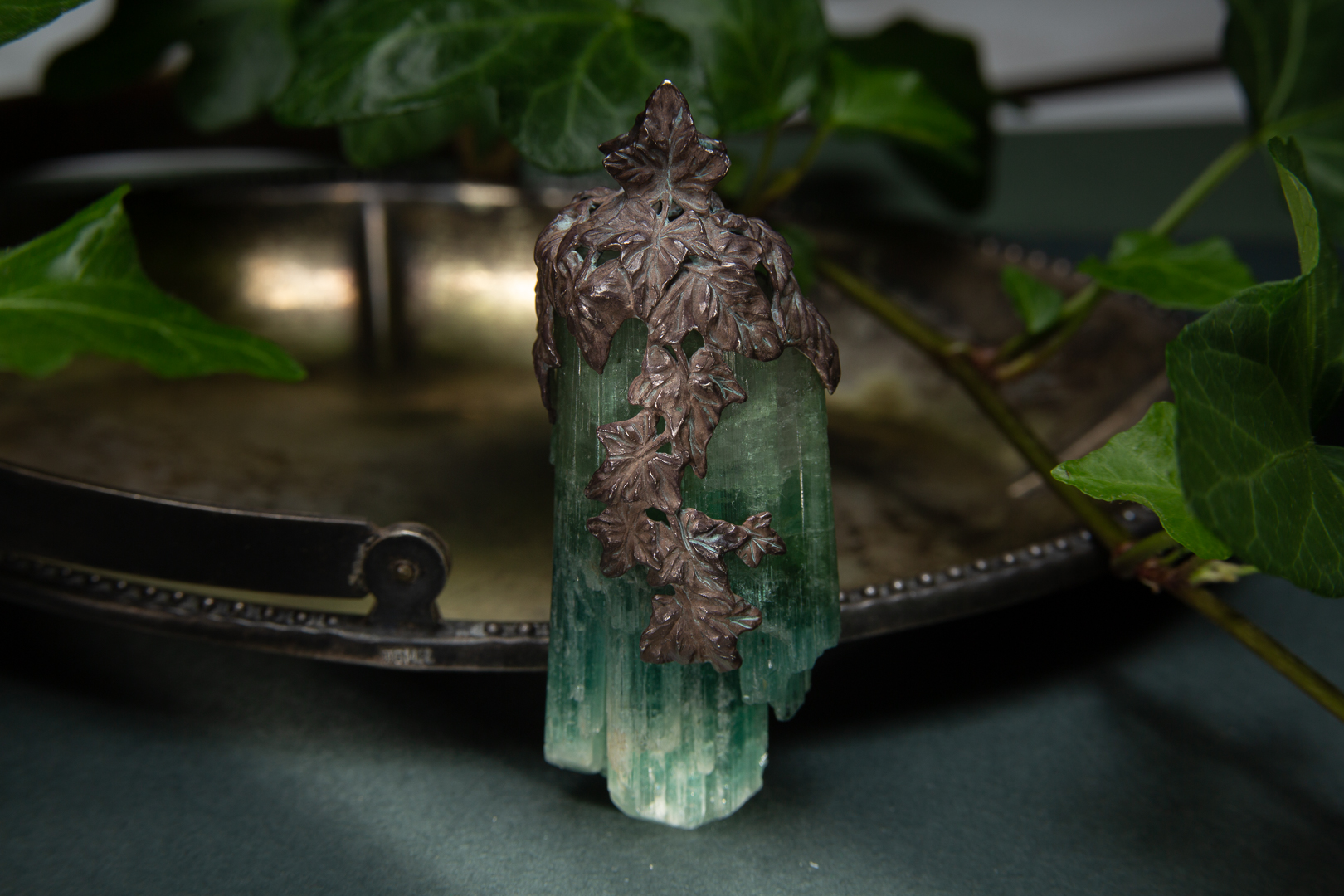 Ivy collection Alexey Gabilo Tourmaline Crystal necklace