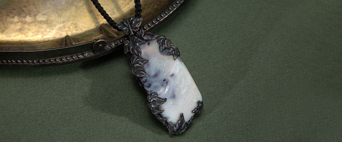 silver opal jewelry gabilo