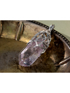 Серебряная подвеска с кристаллом Аметиста