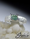 Серебряное кольцо с кристаллом александрита