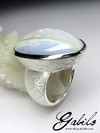 Крупное кольцо с сапфирином в серебре