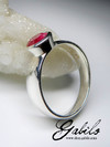 Серебряное кольцо со шпинелью
