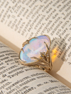 Ирисы - Золотое кольцо с Опалом Crystal Pipe