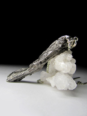 Метеорит в серебре