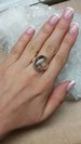Серебряное кольцо с авантюриновым солнечным камнем
