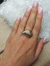 Крупное кольцо с короит опалом