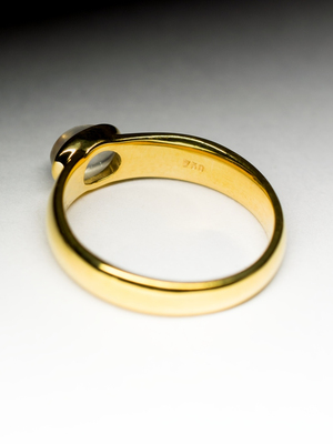Золотое кольцо с Лунным камнем