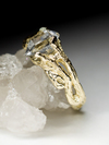 Золотое кольцо с херкимер даймондом