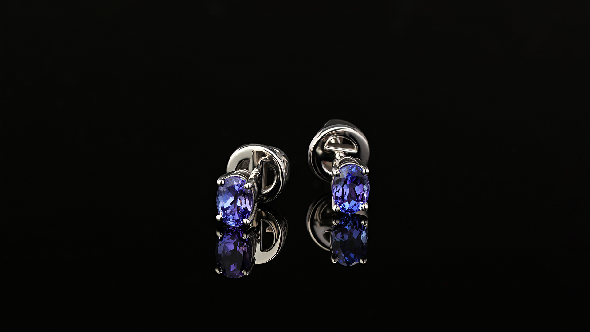 Tanzanite earrings Gabilo